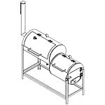 32x22 Pit /& Grill DIY How-to Blueprint 1306 Trailer Plan